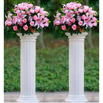 温州鲜花店开业乔迁庆典花篮同城速递市区派送 紫4罗马柱一个的价格