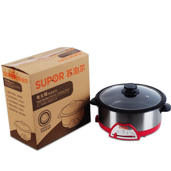
                                        苏泊尔（SUPOR）电火锅家用 多功能电热锅4L不粘电煮锅分体式可拆洗HFK26S-130                