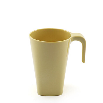 simzu环保餐具 茶杯/咖啡杯/牛奶杯 竹纤维材质水杯K004 三色套装