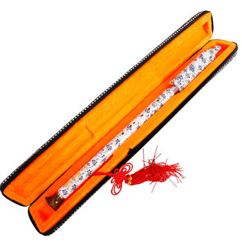 巴乌乐器送盒子教材中国结 仿青花瓷f调