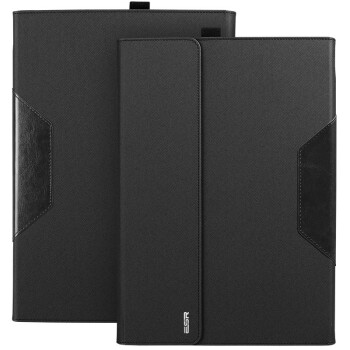 
                                        亿色（ESR）睿致系列 Surface Pro 3保护套/支架皮套 Pro3包/套 适用于微软Surface Pro3 12英寸 睿致黑                