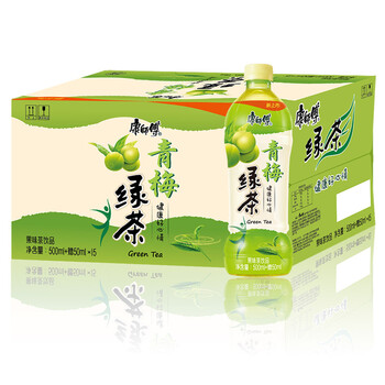 康师傅 青梅绿茶550ml*15瓶 整箱