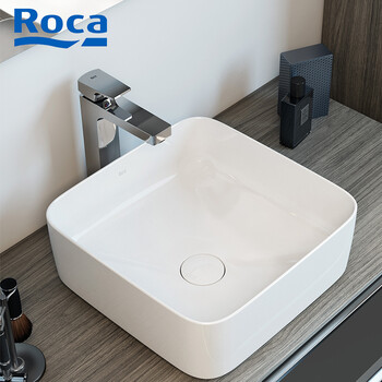 乐家卫浴(roca)洗手盆台上盆 洗脸盆柜组合台盆洗面盆陶瓷英佩拉系列