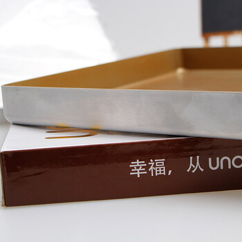 屋诺unopan un10006 金色方形不沾烤盘28*28cm 三能DIY烘焙模具