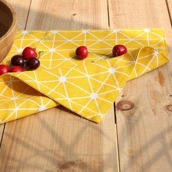 ins家居日式棉麻布艺餐桌垫茶布餐布餐巾隔热餐垫美食拍照摆拍背景布