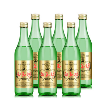 【整箱】汾酒 汾酒集团 白玉坊 清香型 白酒42度475ml*6瓶