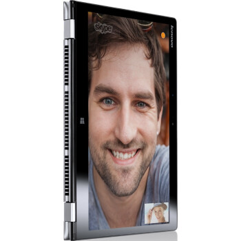 联想（Lenovo）YOGA3-14 14英寸触控超薄笔记本电脑（i5-5200U 4G 256SSD 2G独显 Win8.1）皓月银