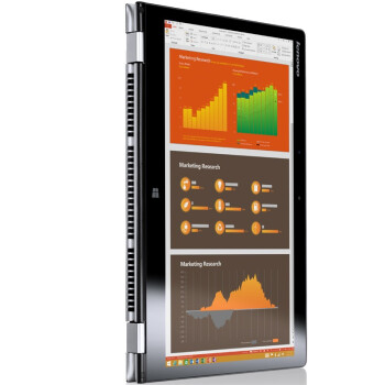联想（Lenovo）YOGA3-14 14英寸触控超薄笔记本电脑（i5-5200U 4G 256SSD 2G独显 Win8.1）皓月银