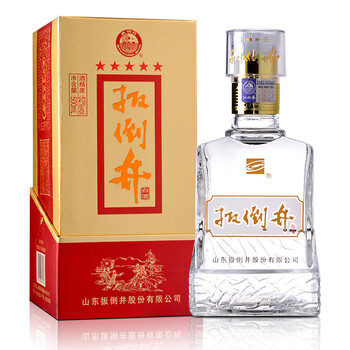 扳倒井 52度浓香型白酒 纯酿酿造 送礼品袋 500ml*6瓶整箱装_电果自营