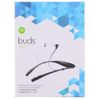 
                                        摩托罗拉Motorola（Motorola Buds）双声道蓝牙耳机Buds白                