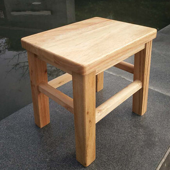 原木组装餐桌两用客厅经济型厂家直销ll 4个方凳子(包邮到市县物流点)