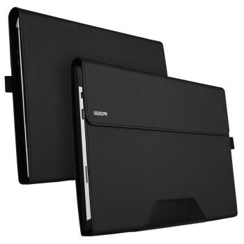 
                                        亿色（ESR）睿致系列 Surface Pro 3保护套/支架皮套 Pro3包/套 适用于微软Surface Pro3 12英寸 睿致黑                
