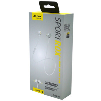 
                                        捷波朗（Jabra) SPORT ROX 洛奇运动版 智能 蓝牙运动耳机 含运动臂带 IP54防水防尘 白色                