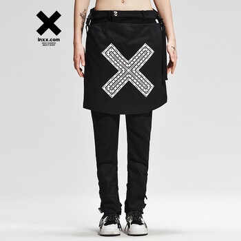 【INXX】 INXX 新品创意街头休闲裤XX42230007 黑色 M