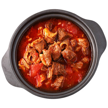 蒙都 锅仔西红柿炖牛肉 500g/盒 餐桌系列熟食 加热即食