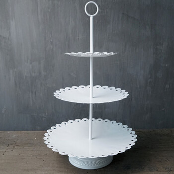 铁艺创意欧式多层蛋糕架子 婚庆生日点心展示台甜品托盘