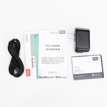 TCL P500M 雪山白 移动4G手机