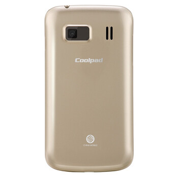 酷派(Coolpad) 8076D 移动3G版 双卡双待手机 淡雅金