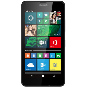 微软(Microsoft) Lumia 640  LTE DS (RM-1113) 黑色 移动联通双4G手机 双卡双待