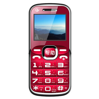 世纪天元（Ctyon）CT-S200 电信3G老人手机 红