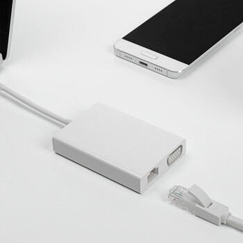 小米(mi)usb-c至vga 千兆网口多功能转接器