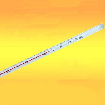 冰点低温温度计 测温仪低温 玻璃酒精温度计