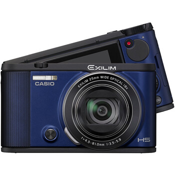 卡西欧（CASIO）ZR2000 数码相机（1610万像素 3.0英寸液晶屏 18倍光学变焦 25mm广角）深蓝色