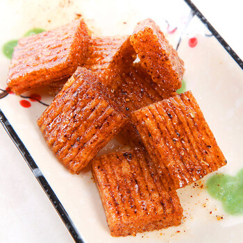 包邮【月多滋约38个】怀旧辣条 麻辣面筋制品 大刀肉零食 260g