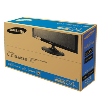 三星（SAMSUNG）S24C300H 足24英寸LED背光电脑显示器（HDMI接口）