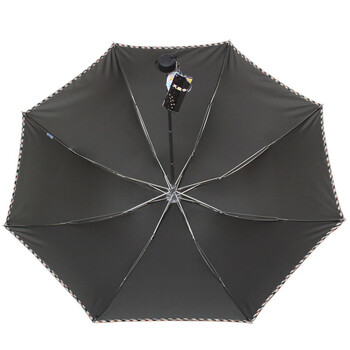 
                                        
                                                            天堂伞 三折晴雨伞碰击布拒氺男女经典商务伞57cm*8骨 307E5#包边墨绿                