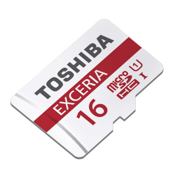 东芝（TOSHIBA）16GB TF(microSDHC)存储卡Class10-48MB/s高速升级 红色