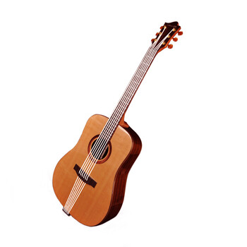 解放liberation云杉全单板民谣吉他41寸手工玫瑰实木吉它个性jita