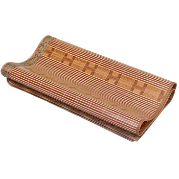 慧竹竹席碳化可折叠包边竹凉席 爱马仕 90CM