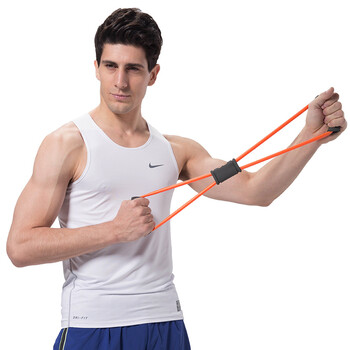 米客 拉力器健身器材家用运动健身多功能8字拉力器皮筋乳胶男女拉力绳