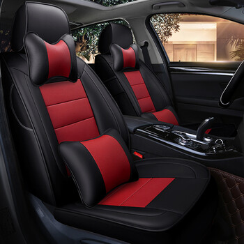 黑红色/定制专用真牛皮汽车座椅 2017款雪佛兰迈锐宝1