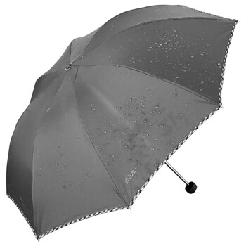 
                                        
                                                            天堂伞 三折晴雨伞碰击布拒氺男女经典商务伞57cm*8骨 307E5#包边墨绿                