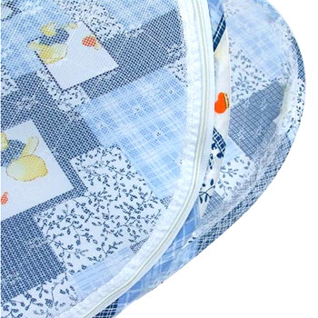 
                                        苏格雅 多功能宝宝婴儿可折叠船型蚊帐 蓝色 长110*宽60*高38cm                