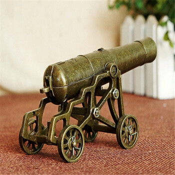 酒吧店铺装饰品 卧室摆设房间个性摆件工艺品 格调大炮打火机摆设