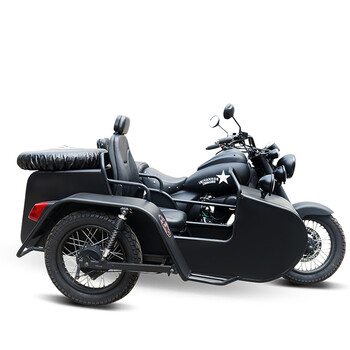 太子车wels叛逆者宗申油冷250cc摩托车边三轮复古车 黑 宗申水冷300cc