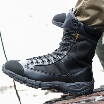 靴军靴男特种兵cqb超轻作战靴 07作战靴战术靴登山鞋男 正品超轻空降