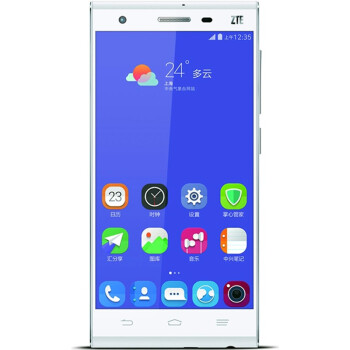 中兴（ZTE）星星2号 （G720C） 智尚白 电信4G手机