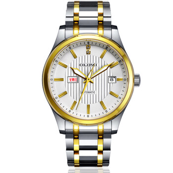 欧力派(olipai)瑞士手表男士表机械表防水全自动商务男表蓝宝石表镜jt