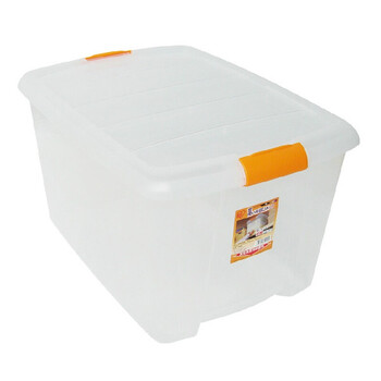 爱丽思IRIS 环保塑料整理收纳箱TB-54D 透明 50L