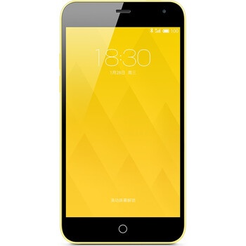 魅族 魅蓝 8GB 黄色 移动4G手机