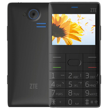 中兴（ZTE）A620 移动/联通2G 老人手机 黑色