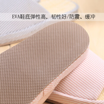 恋步 家居亚麻拖鞋 夏季居家防滑男女情侣春秋夏凉木地板夏天室内拖鞋 咖啡色 男码-适合39/42脚穿