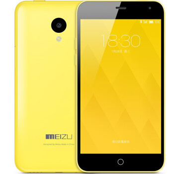 魅族 魅蓝 8GB 黄色 移动4G手机