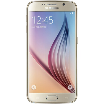 
                                        三星 Galaxy S6（G9200）3GB+32GB 铂光金 全网通4G手机 双卡双待                