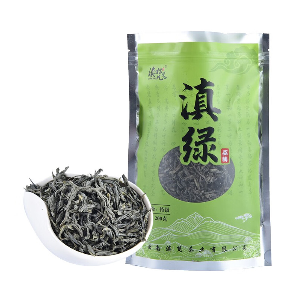 滇梵 滇绿蒸酶茶200g