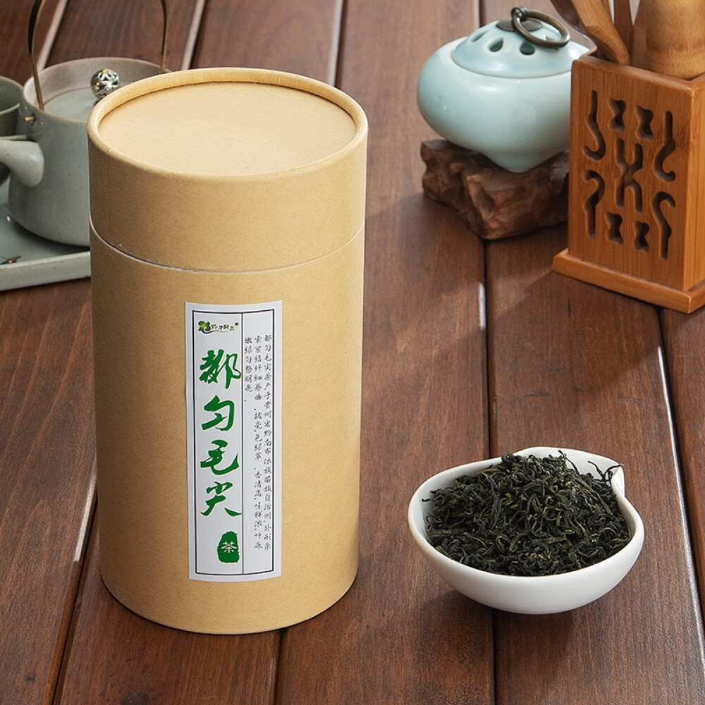2022年新茶都匀贵州毛尖高山袋装100g明前一级手工嫩芽茶叶绿茶